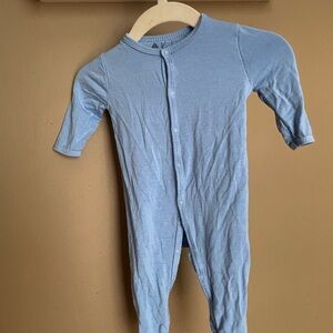 Newborn KYTE baby blue sleeper